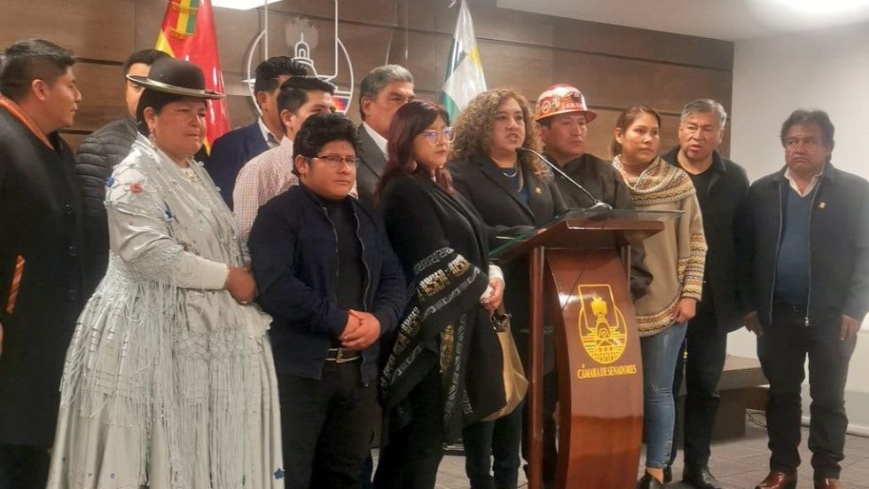 Senadores del MAS presentan denuncia contra tres magistrados del TCP ...