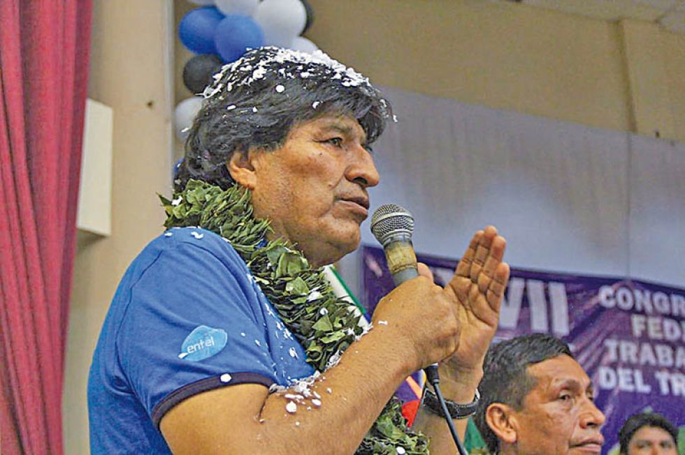 IMPUGNACIÓN. El TCP definirá si es constitucional o no el liderazgo único de Evo Morales.
