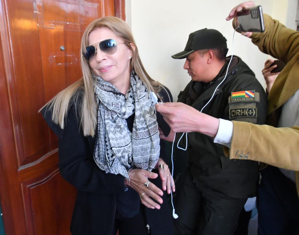 Elizabeth J.A., madre de Maricruz Ribera y suegra del exalcalde de La Paz, Luis Revilla.