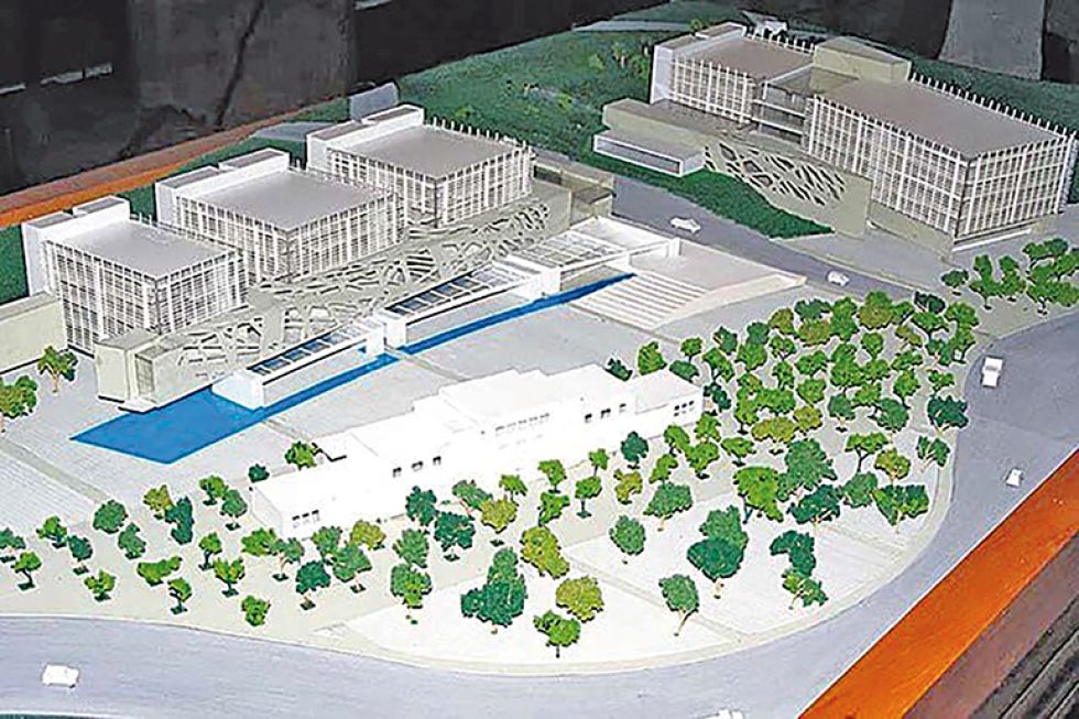 PROYECTO. La primera maqueta presentada de la nueva infraestructura para la Ciudadela Judicial.