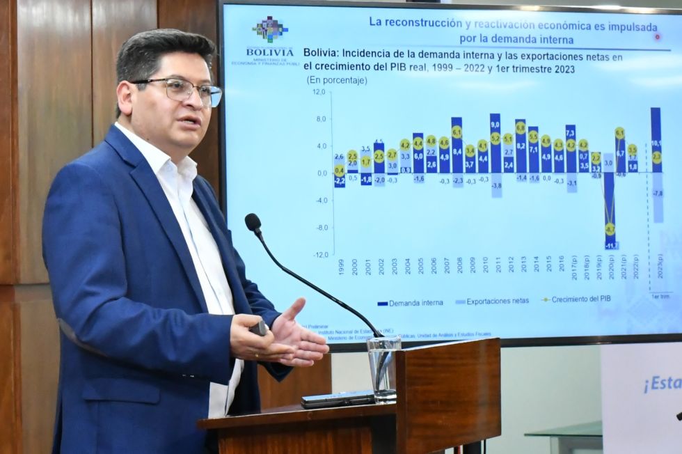 El ministro Marcelo Montenegro dio un informe este martes.
