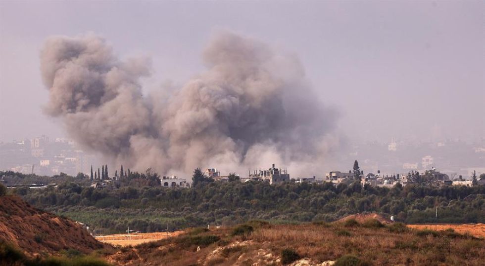 Los ataques israelíes continúan este sábado en el norte de Gaza.