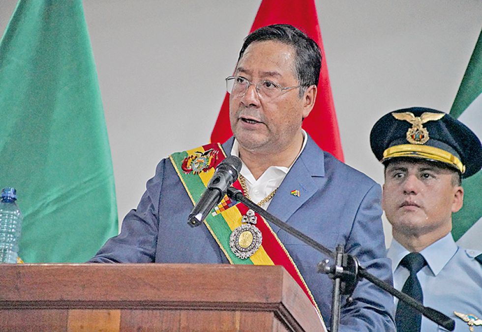 DIPLOMACIA. El presidente Arce ya fijó su posición sobre la relación política con Argentina.