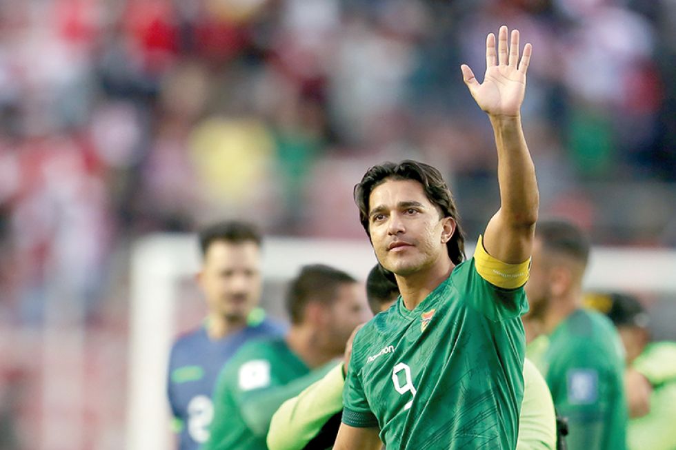 El “Flecheiro” jugó el martes su último partido con la camiseta de la Selección Boliviana en la derrota a manos de Uruguay.