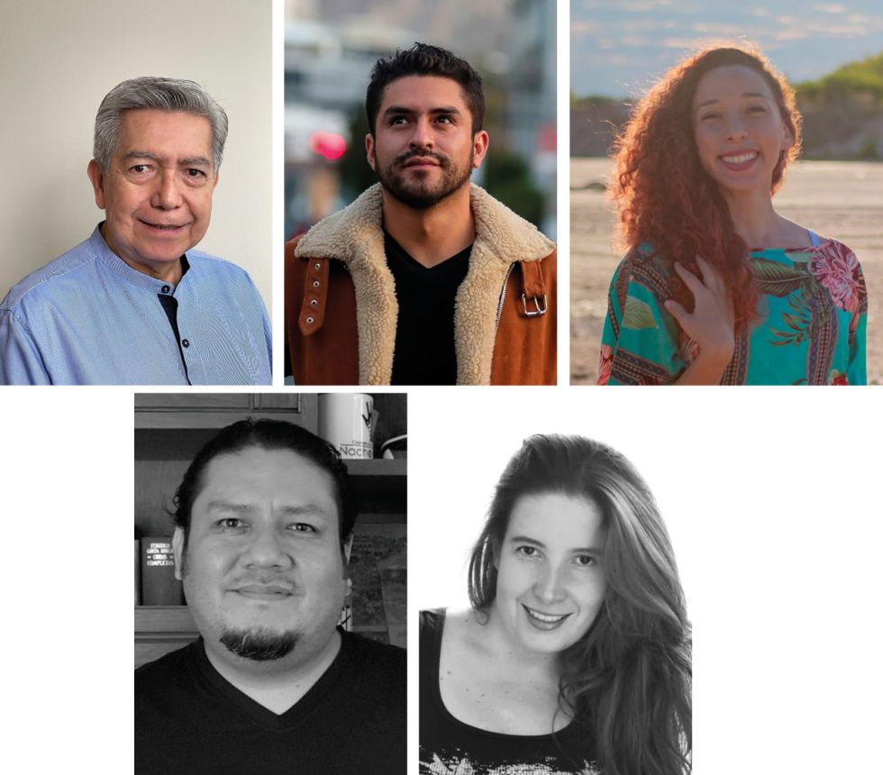 Sus autores son los poetas bolivianos Marcelo Canavire, Melissa Sauma, Amilkar Jaldín, Nicole Vera y Felman Ruiz.
