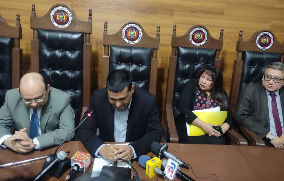 Los magistrados del TCP emitieron una resolución sobre las elecciones judiciales. 