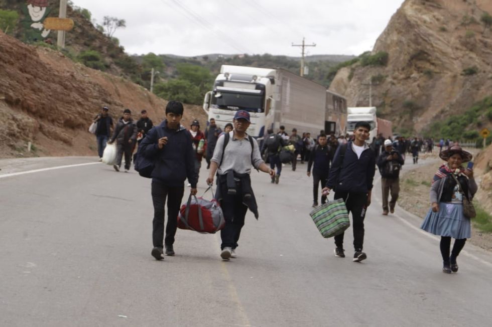 Bloqueos: Gobierno reporta “completa normalidad” en ocho de los nueve ...