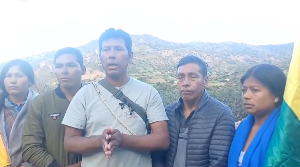 El secretario general de la Csutcb 'evista', Humberto Claros.