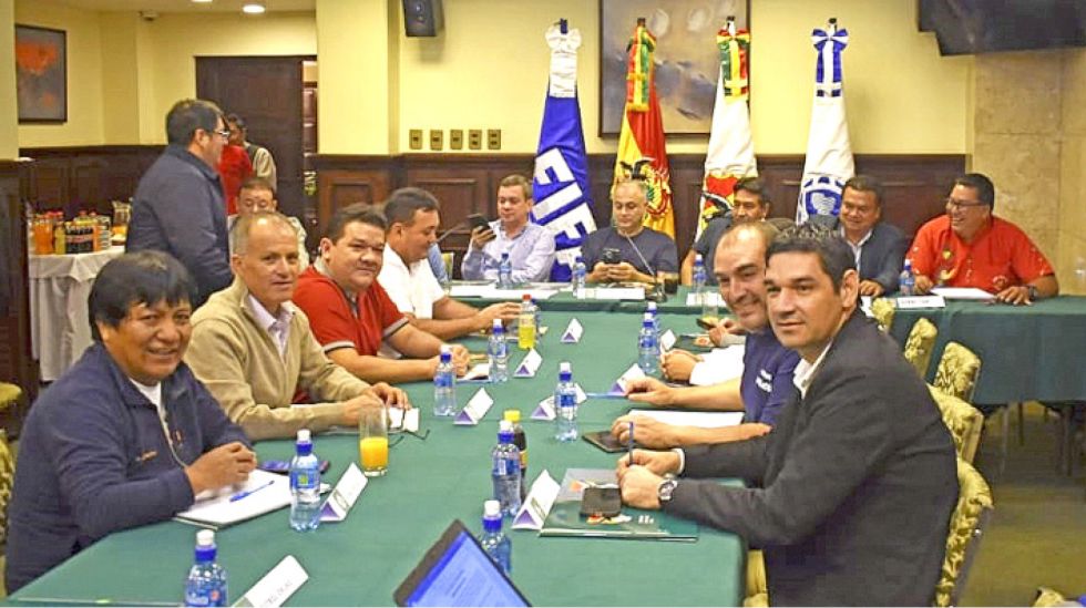 Este jueves se reunió la División de Aficionados de la Federación Boliviana de Fútbol.