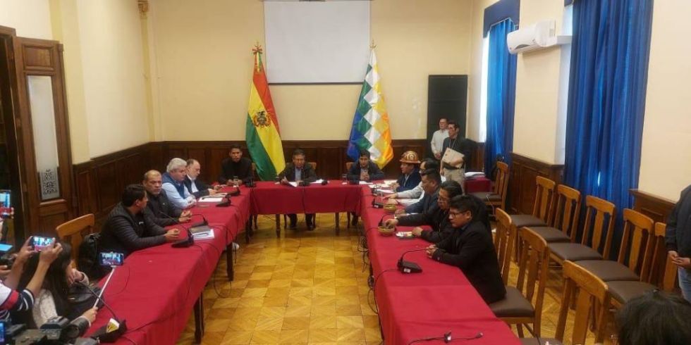 Las reuniones se desarrollaron en el edificio de la Vicepresidencia.