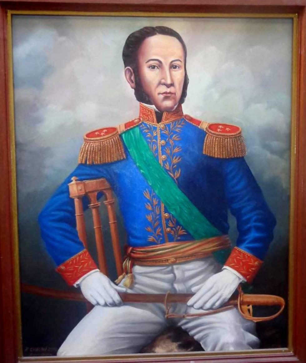 Cuadro de Medinaceli pintado por Russo Chacón.
