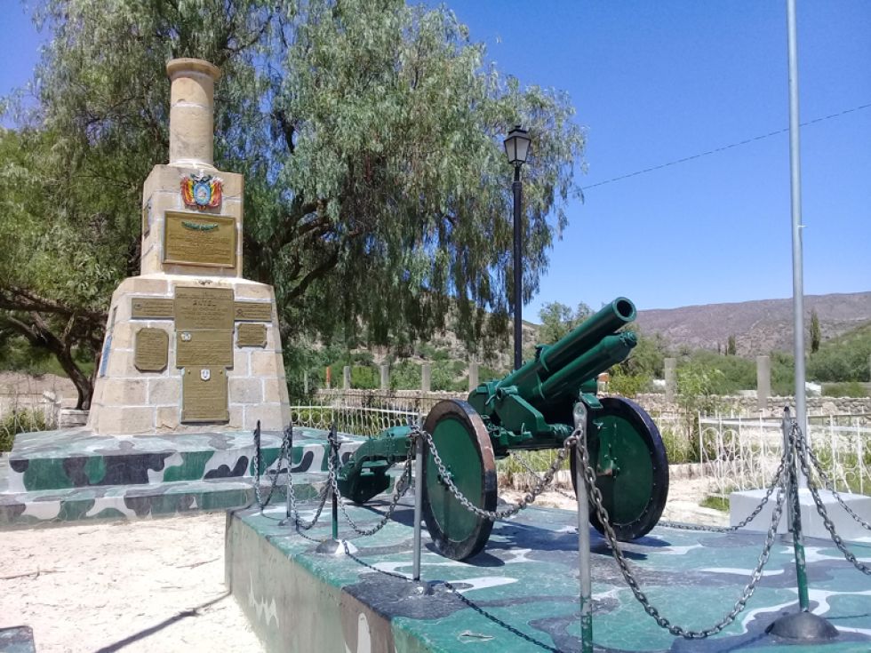 La Plaza de Tumusla conmemora a la última Batalla de la Independencia, liderada por Carlos Medinacelly Lizarazu.