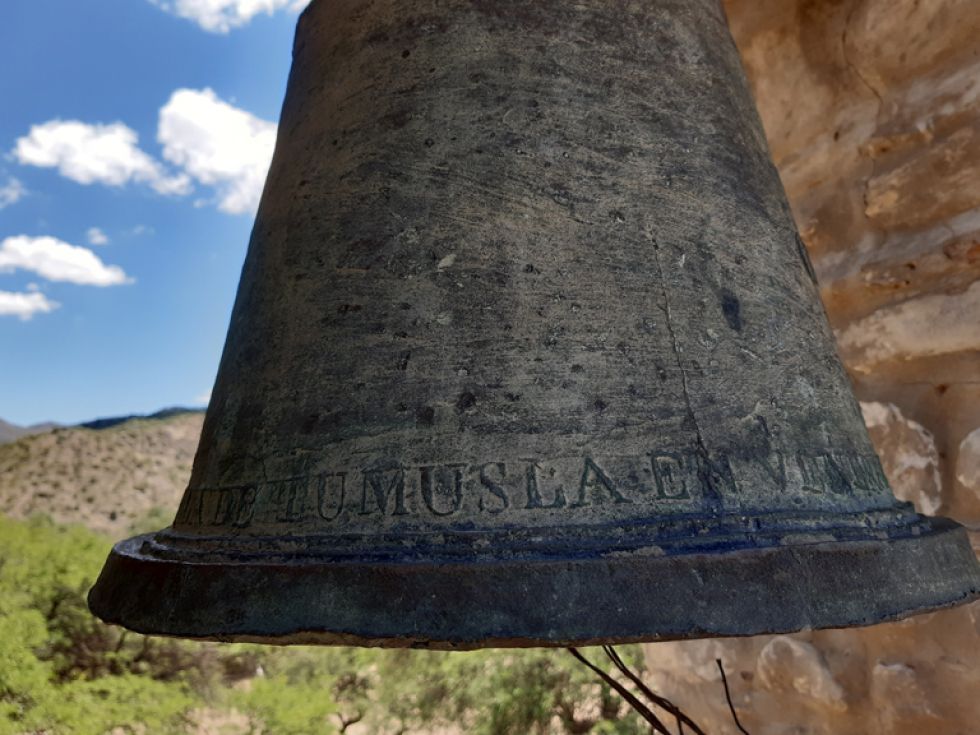 Campana de Tumusla en Patirana.