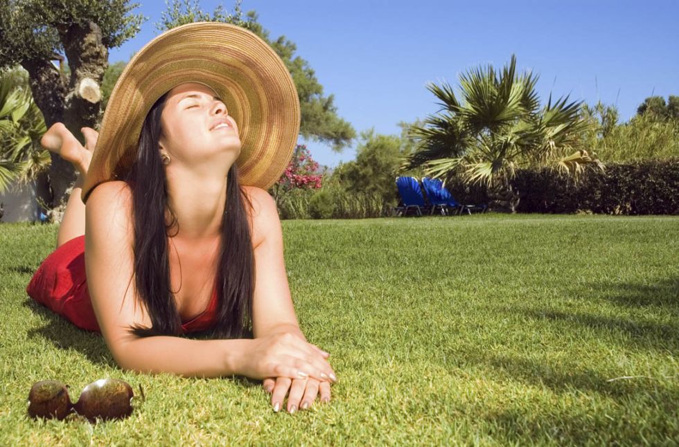 Un baño de sol no es pérdida de tiempo