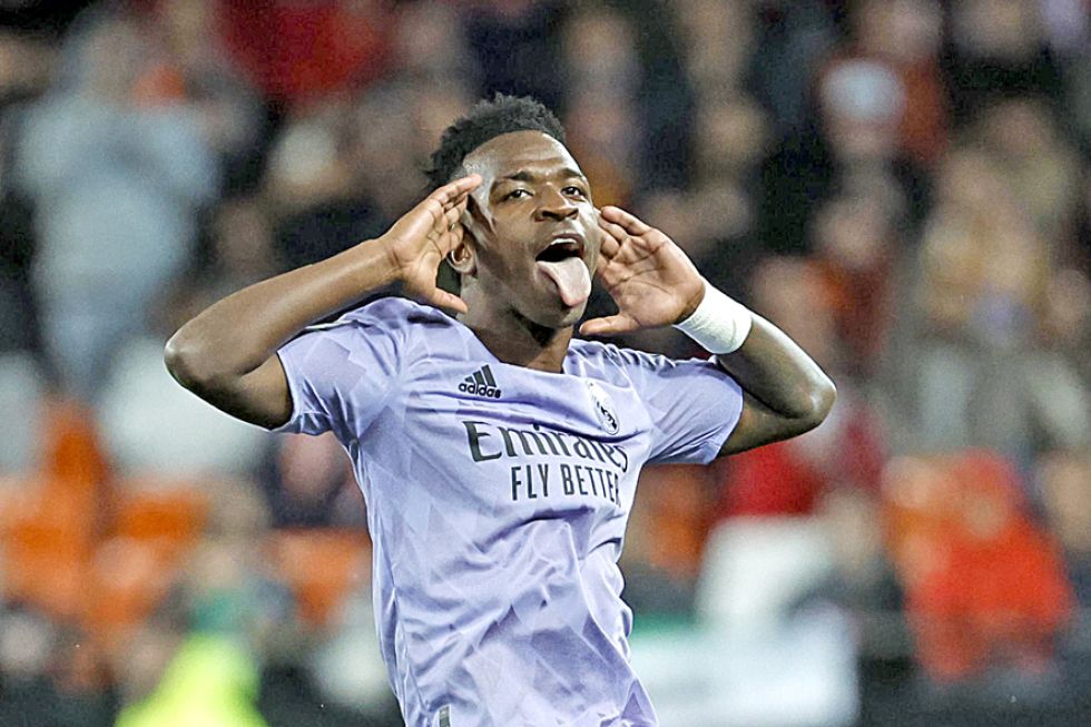 El delantero brasileño Vinicius Junior, actual integrante del Real Madrid.