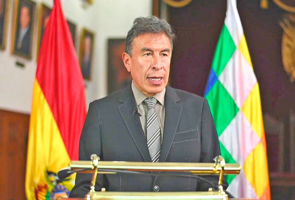 PRONUNCIAMIENTO. El presidente del Tribunal Supremo de Justicia, Marco Ernesto Jaimes.
