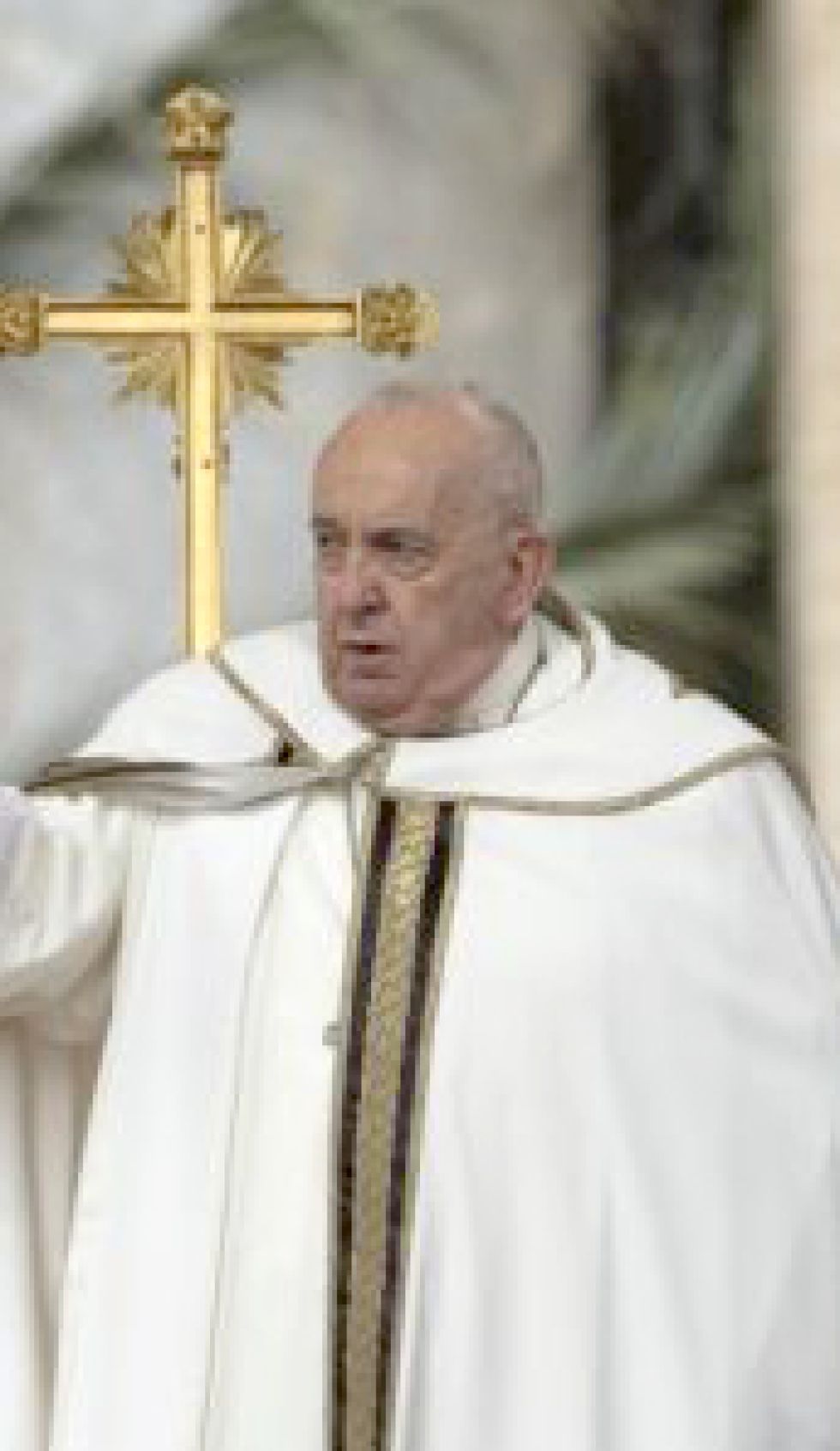 VATICANO. El Papa Francisco dirige la Misa del Domingo de Pascua en la Plaza de San Pedro.
