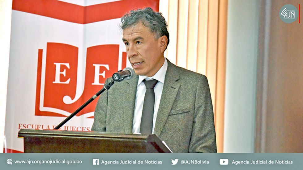REPRESENTANTE. El presidente del Tribunal Supremo de Justicia, Marco Ernesto Jaimes, anunció la ampliación de competencias el 26 de marzo.