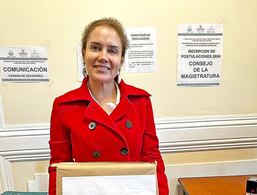 ACCIONANTE. Margarita Medrano, postulante al Consejo de la Magistratura, fue inhabilitada.