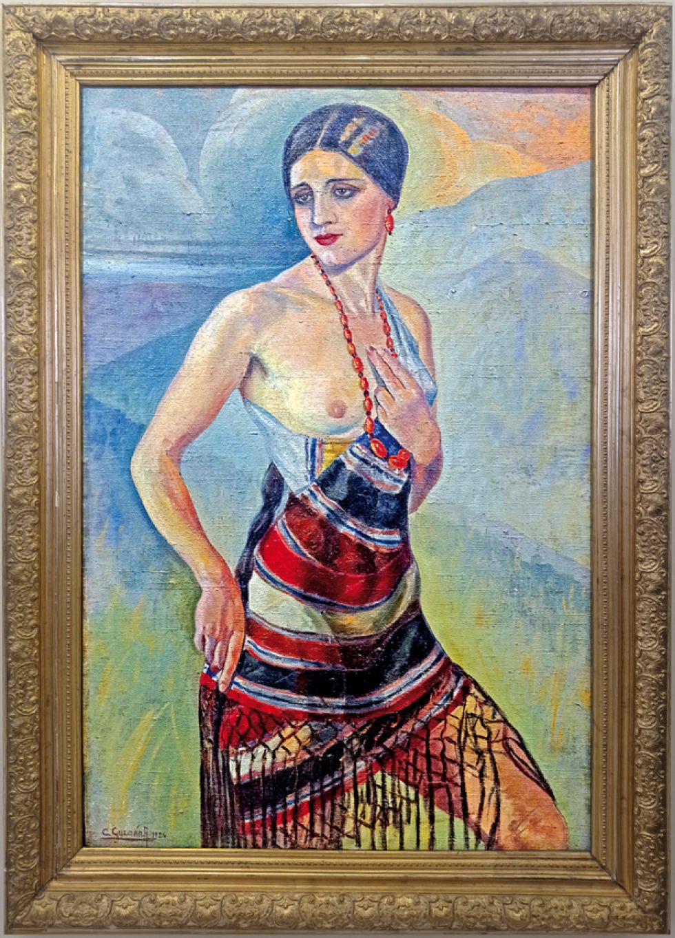Lujuria. S. XX (Cecilio Guzmán de Rojas)