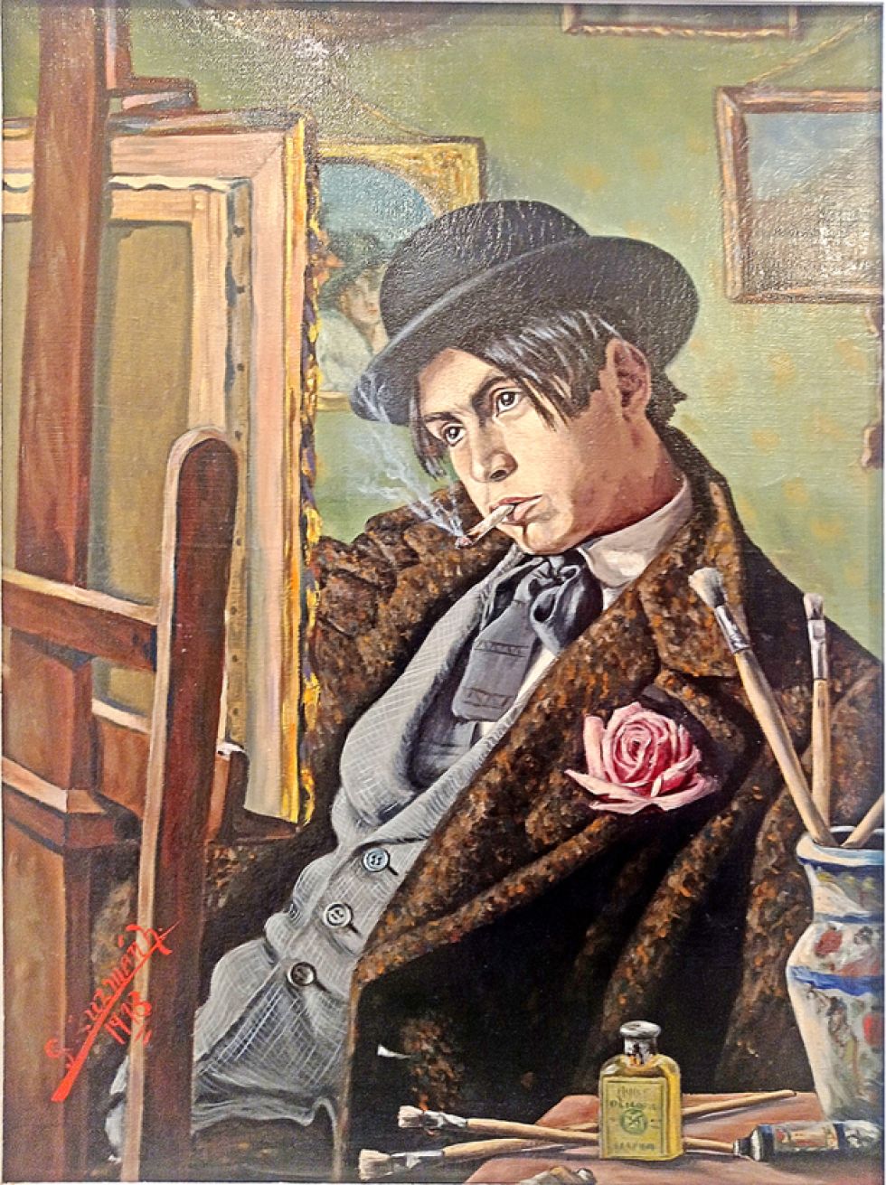 Autorretrato. S. XX-1918 (Cecilio Guzmán de Rojas)
