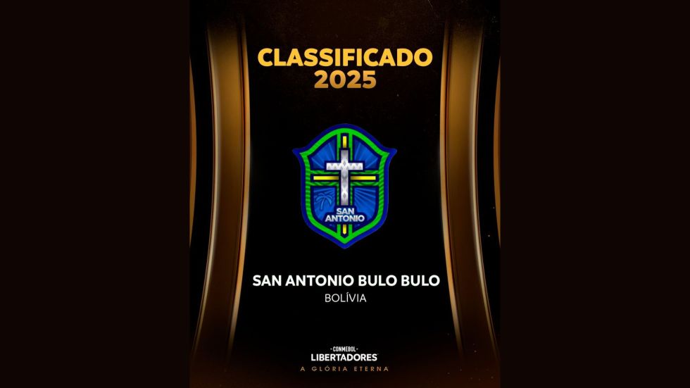 La imagen que publicó la Conmebol para dar la bienvenida a San Antonio. 