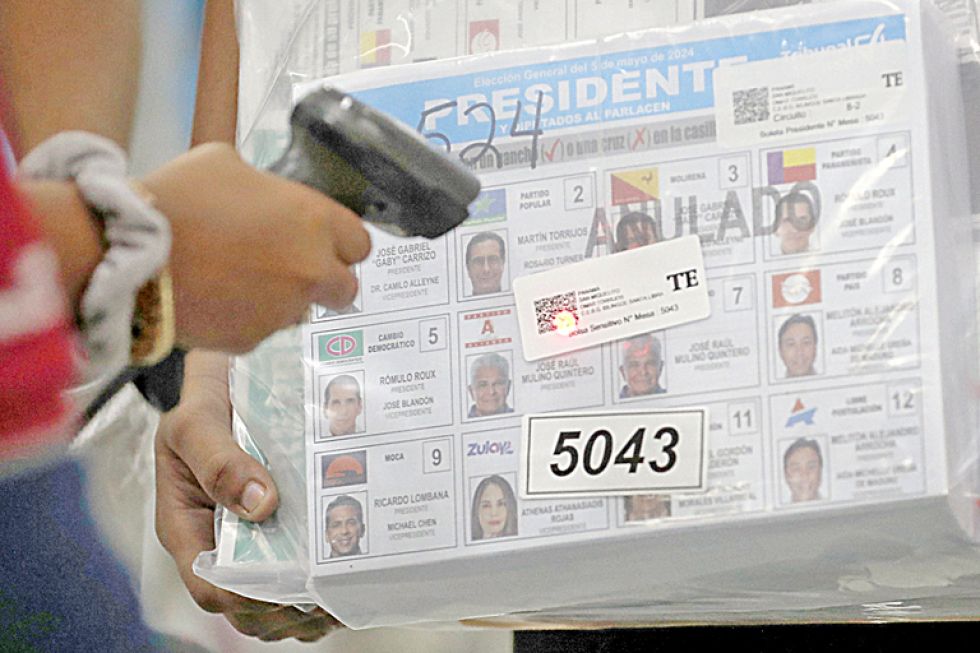 COMICIOS. El órgano electoral tiene todo listo para el proceso.