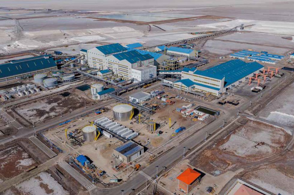 Planta Industrial de Carbonato de Litio al sur del Salar de Uyuni