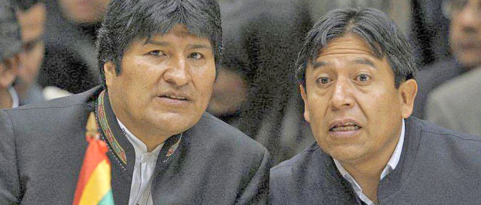 AUTORIDAD. Foto del 2009, cuando Choquehuanca ejercía como ministro de Relaciones Exteriores del gobierno de Evo Morales.