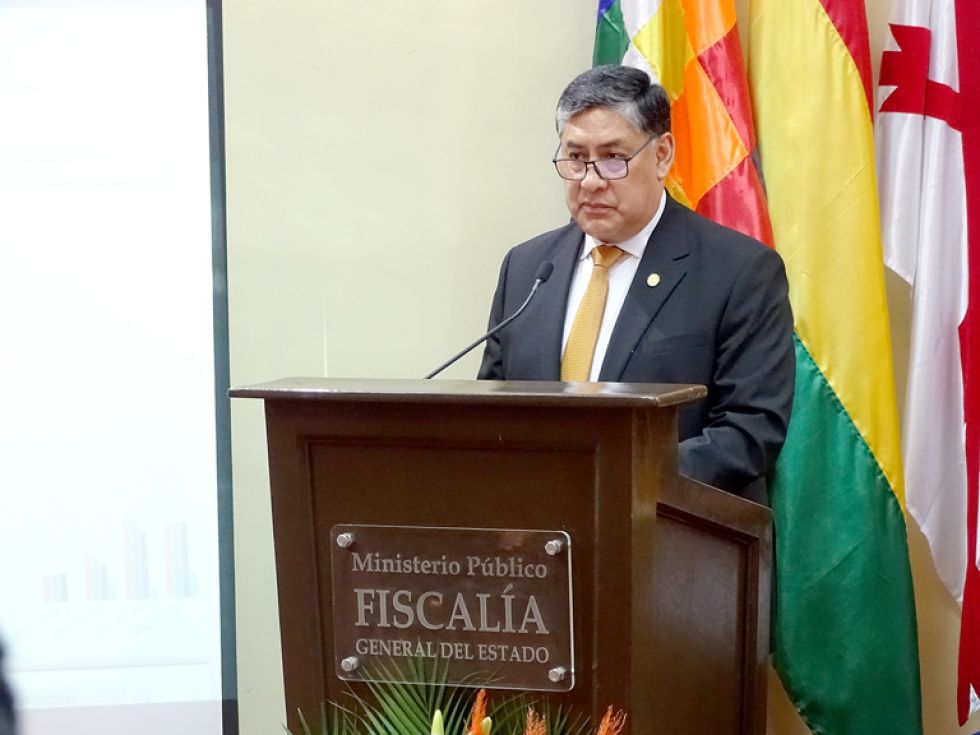 PRONUNCIAMIENTO. El fiscal General, Juan Lanchipa envió un comunicado este miércoles. 