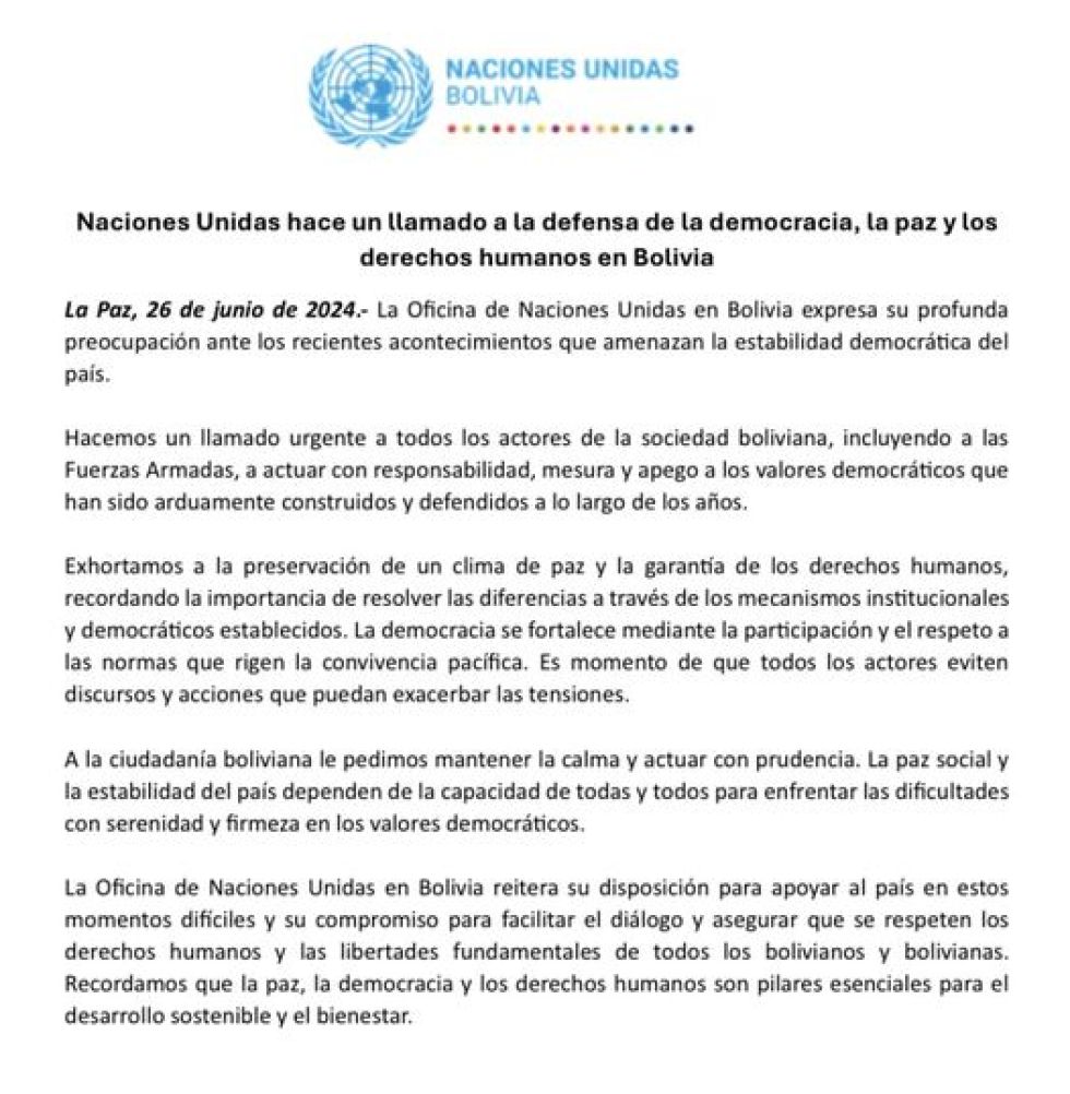 La ONU llama a defender la democracia y UE condena intento de ...