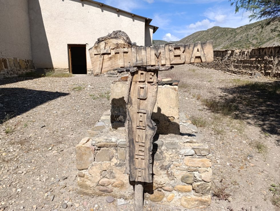 La tumba del mariscal de campo Pedro Antonio de Olañeta.