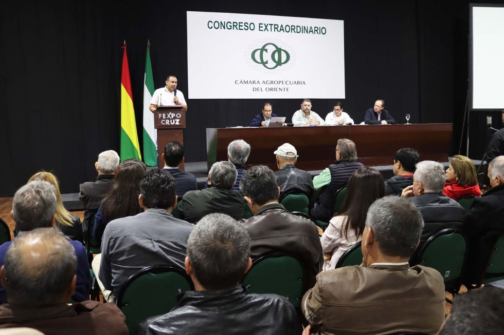 La Cámara Agropecuaria del Oriente (CAO) desarrolló un congreso extraordinario. 
