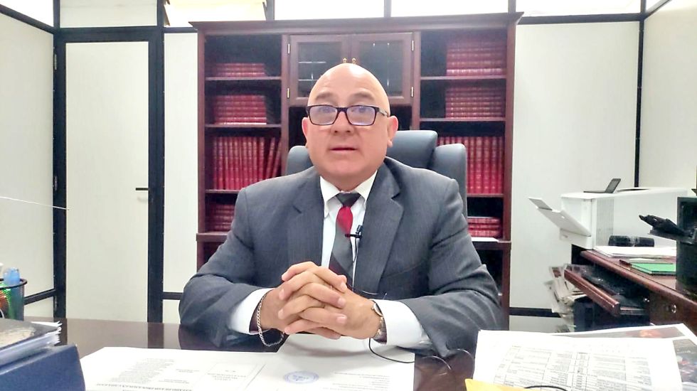 SANCIONES. El representante distrital del Consejo de la Magistratura, Iván Montellano.