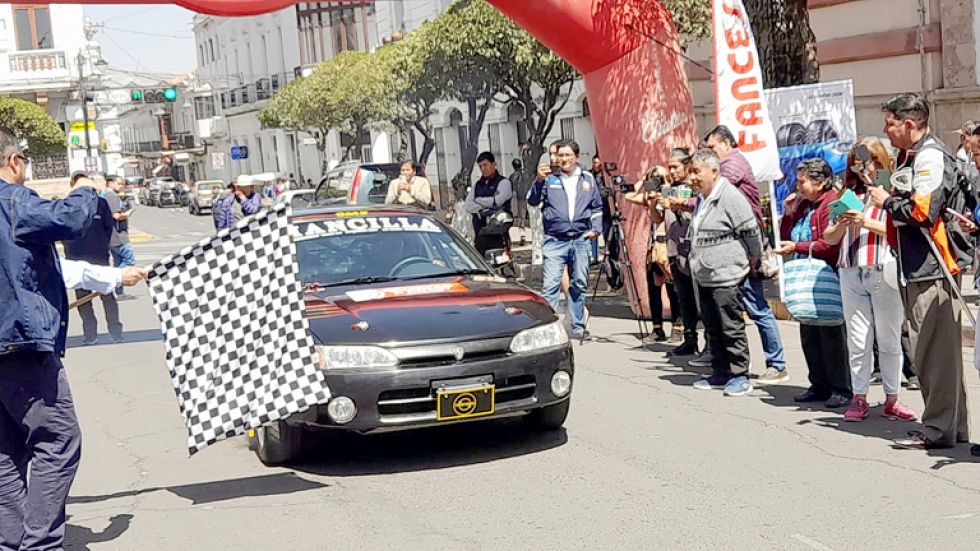 Este martes se realizó el lanzamiento de la prueba nacional en la plaza 25 de Mayo.