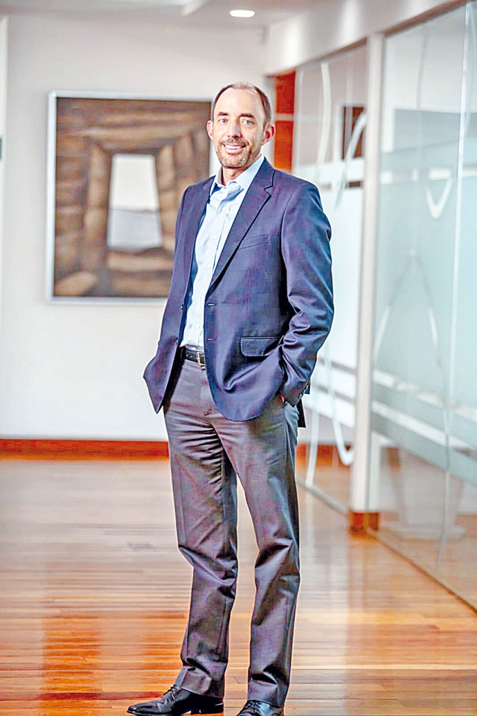 CAMBIO. Christian Hausherr, nuevo gerente general del BCP en Bolivia.