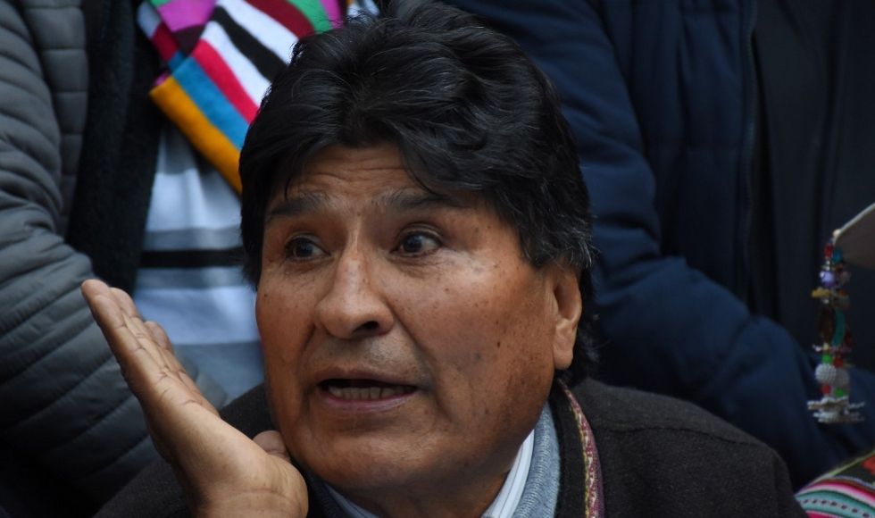 El expresidente Evo Morales. 