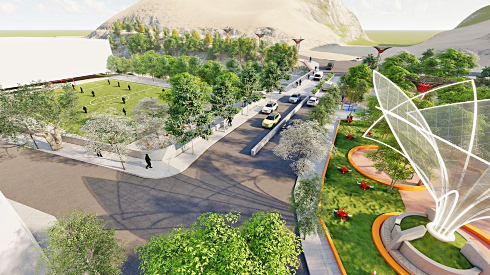 ALCALDÍA. El “Mejoramiento Urbano Zona Bajo Aranjuez” es una de las 40 megaobras del Bicentenario.
