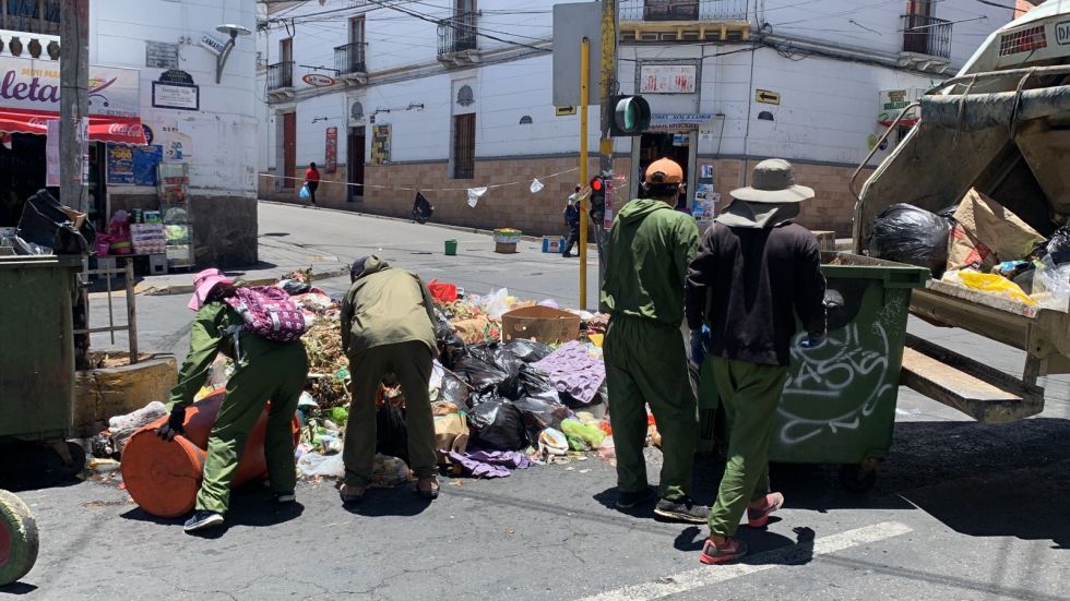 El servicio de recojo de basura será suspendido este lunes. 
