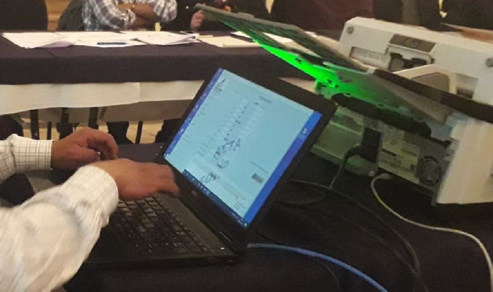 El sistema de transmisión rápida de resultados electorales. 