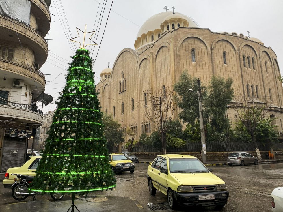 En Siria, la minoría cristiana celebra la Navidad con el beneplácito de los  islamistas