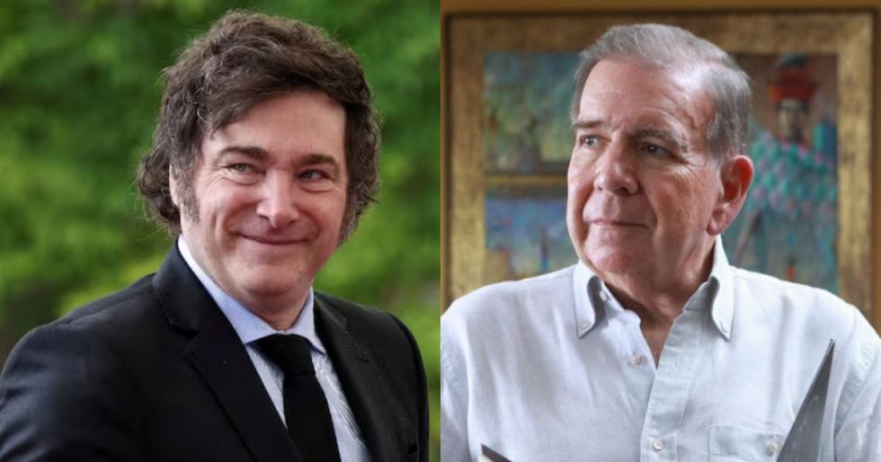 Milei se reunirá en Argentina con Edmundo González Urrutia