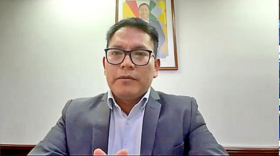 Ingeniero Omar Alarcón, presidente ejecutivo de Yacimientos de Litio Bolivianos