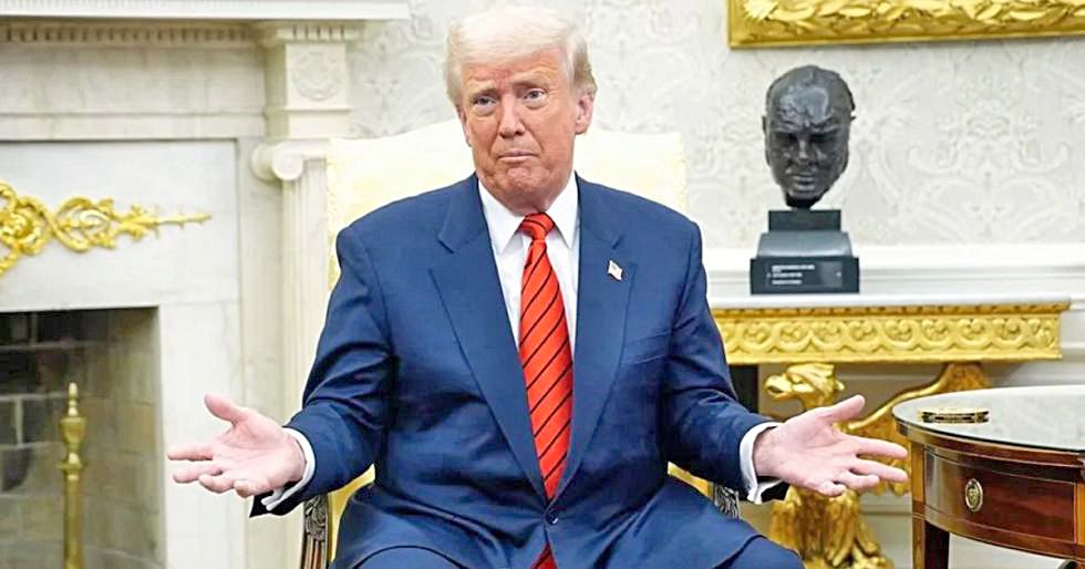 ESTRATEGIA. El presidente de Estados Unidos Donald Trump hace algunas concesiones en aranceles.