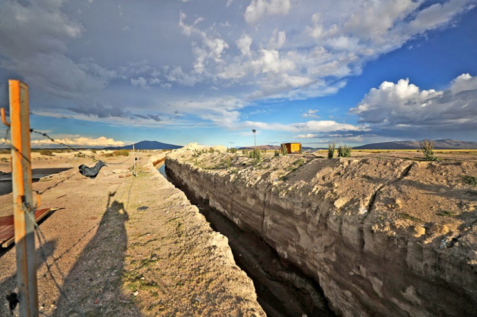 Fotografía del 19 de marzo del paso fronterizo en la comuna de Colchane, región de Tarapacá (Chile). En apenas seis meses, en la frontera norte entre Chile y Bolivia, en Colchane,