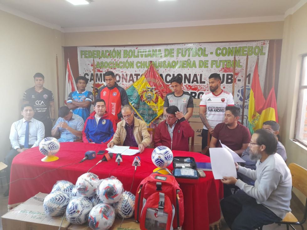 Este miércoles se presentó la fase departamental de la Copa Simón Bolívar en Chuquisaca.
