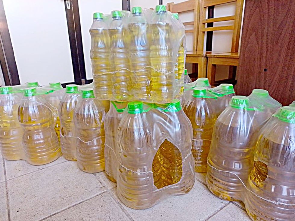 OPERATIVO. El producto decomisado por Odeco el pasado martes en el Mercado Abasto.