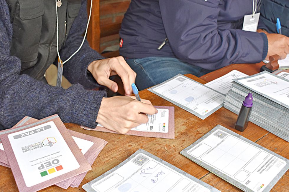ELECCIONES. El proceso electoral avanza en el país como también los preparativos para la votación en el exterior.