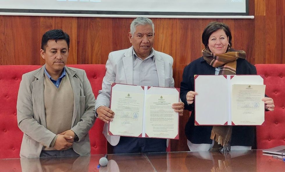 La presentación de la propuesta de desarrollo sostenible para Chuquisaca.