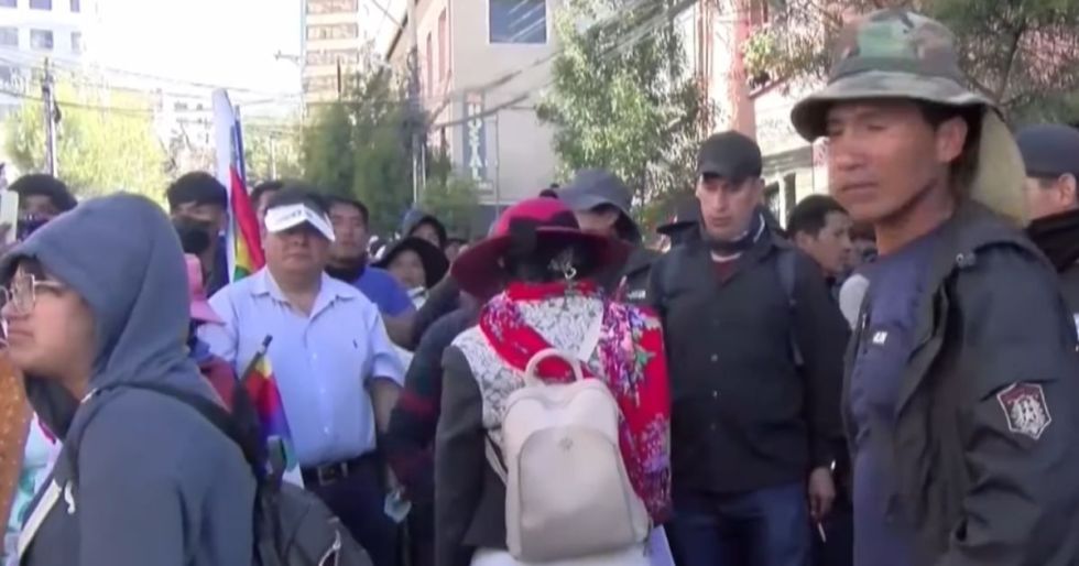 Imagen referencial, movilizados evistas